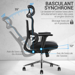 Fauteuil de Bureau  MERAK