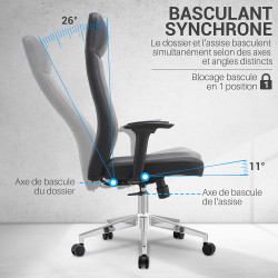 Fauteuil de Bureau  CARLAC