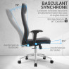 Fauteuil de Bureau  CARLAC