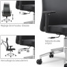 Fauteuil de Bureau  CARLAC