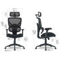 Fauteuil de Bureau  MATAR