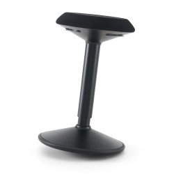 Tabouret de bureau dynamique  SCORPI  noir