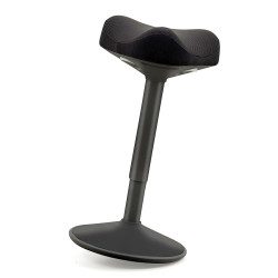 Tabouret de bureau dynamique  DORIN  noir