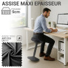 Tabouret de bureau dynamique  DORIN  noir