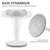 Tabouret de bureau dynamique  DORIN  blanc
