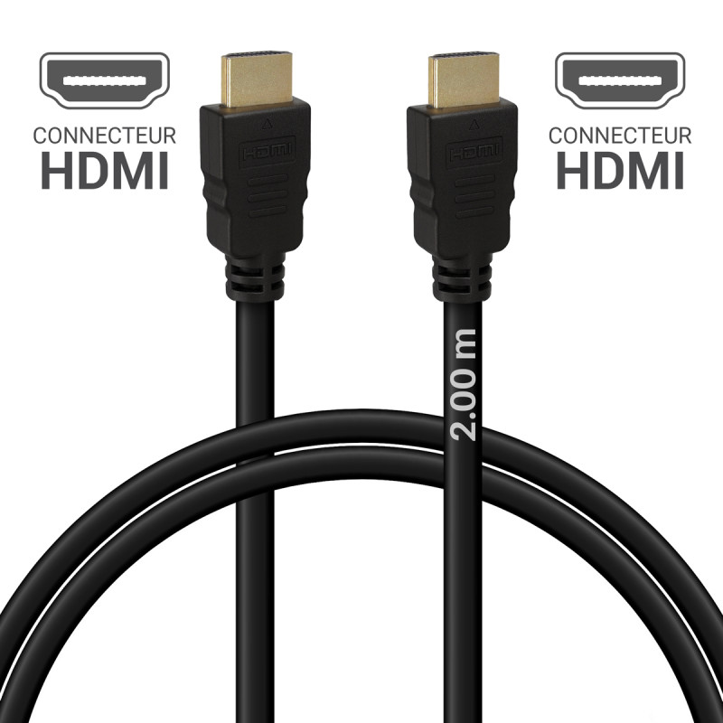Cordon HDMI Premium High Speed with Ethernet 2.0 A/A 4K C. Or 2.00m