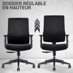 Fauteuil de Bureau  KIROS  Sans Appui tete