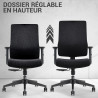 Fauteuil de Bureau  KIROS  Sans Appui tete