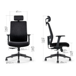 Fauteuil de bureau   NENBUS  Appui tete