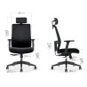Fauteuil de bureau   NENBUS  Appui tete