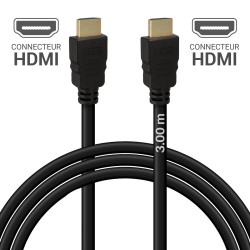 Cordon HDMI Premium High Speed with Ethernet 2.0 A/A 4K C. Or 3.00m