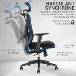 Fauteuil de bureau   LESATH