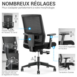 Fauteuil de bureau   KHARA