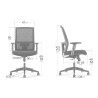 Fauteuil de bureau   KHARA