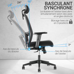 Fauteuil de bureau   ACRUX