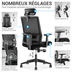 Fauteuil de bureau   ACRUX