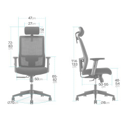 Fauteuil de bureau   ACRUX
