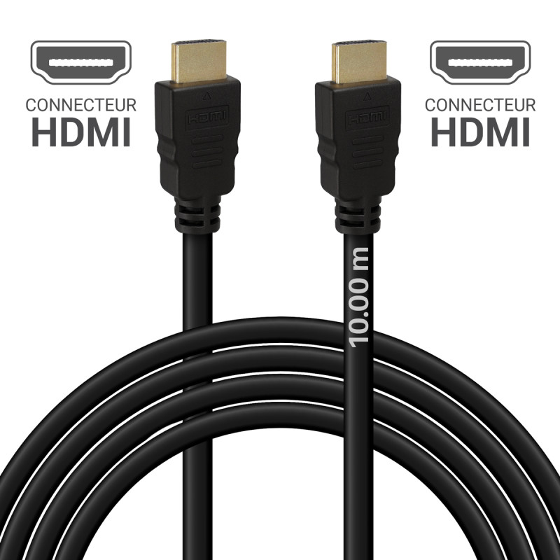 Cordon HDMI Premium High Speed with Ethernet 2.0 A/A 4K C. Or 10.00m