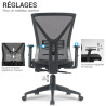 Fauteuil de bureau  GREDI