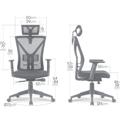 Fauteuil de bureau  BAKURA
