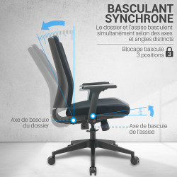 Fauteuil de bureau  CARENE 