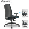 Fauteuil de bureau  CARENE 