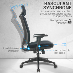 Fauteuil de bureau   PEGASI 