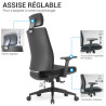 Fauteuil de bureau   PEGASI 