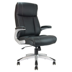 Fauteuil de bureau pied chrome  JUPITER 