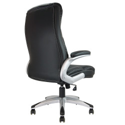 Fauteuil de bureau pied chrome  JUPITER 