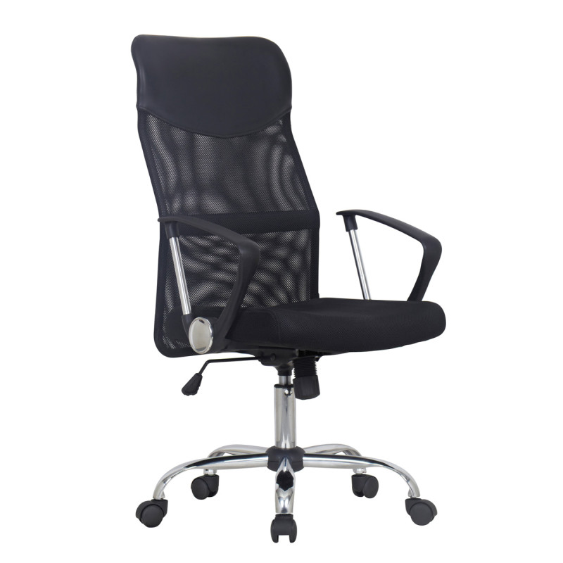 Fauteuil de bureau pied chrome  ARGOS 