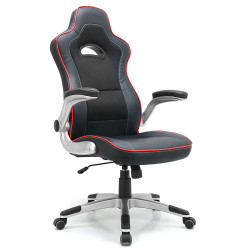 Fauteuil de bureau pied chrome  CENTAURE 