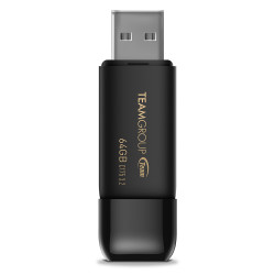 Clé 64 Go Pro USB 3.2 (3.1/3.0) Noir Team Group