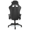 Fauteuil de bureau baquet RACING noir et blanc