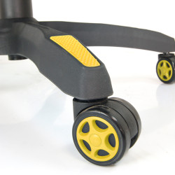 Fauteuil de bureau baquet RACING noir et jaune