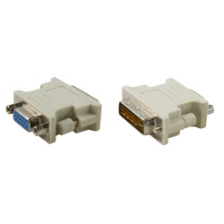 Adaptateur DVI-I mâle / HD15 femelle