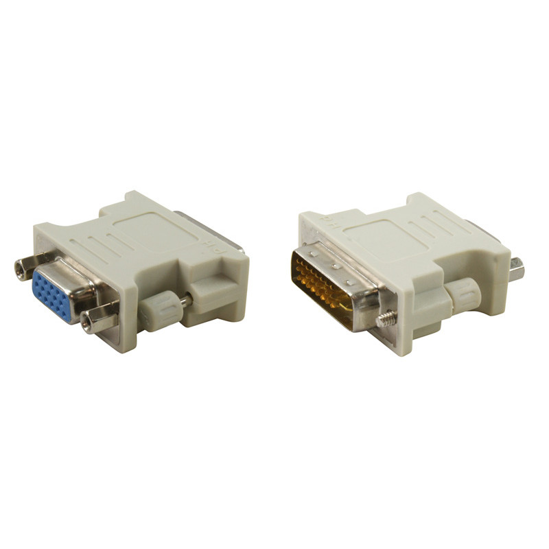 Adaptateur DVI-I mâle / HD15 femelle