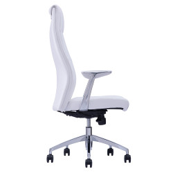 Fauteuil de bureau blanc  TAURI 