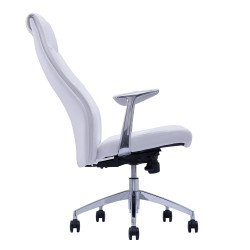 Fauteuil de bureau blanc  TAURI 