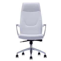 Fauteuil de bureau blanc  TAURI 