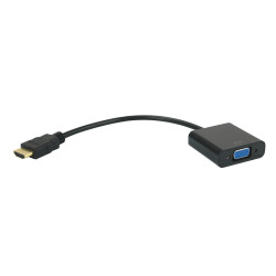 Adaptateur HDMI mâle vers  VGA HD 15 femelle