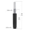 Vérin universel pour fauteuil de bureau course 100 mm noir Ø 50/28mm