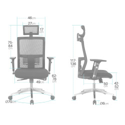 Fauteuil de bureau  KAPPA 
