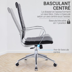 Fauteuil de Bureau  MAJORIS  noir