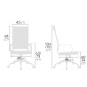 Fauteuil de Bureau  MAJORIS  noir