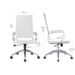 Fauteuil de Bureau  MAJORIS  blanc