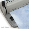 Perforelieur A4 manuel perfore 8 feuilles relie 115 feuilles Monolith