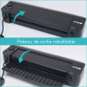 Plastifieuse PRO A3 A4 A5 A6 A7 à Chaud et Froid 2x150 mic temp régl