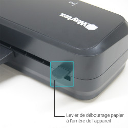 Plastifieuse A3 A4 A5 A6 A7  Rapide à Chaud et Froid jusqu'à 250 mic