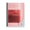 Couverture PVC 200mic transparent rouge A4 216x303mm  pack de 100